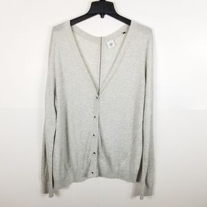 CAbi Sweaters - Cabi Cobblestone Cardigan Button Down Zip Back CAbi Sweaters - Cabi Cobblestone Cardigan Button Down Zip Back
